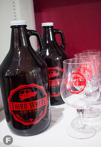 Third Wheel Brewing Growlers